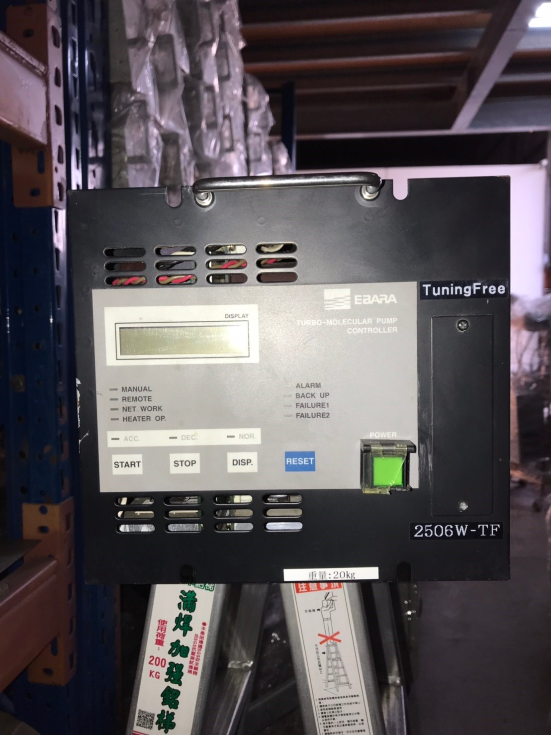EBARA 2506W-TF turbo pump controllers image