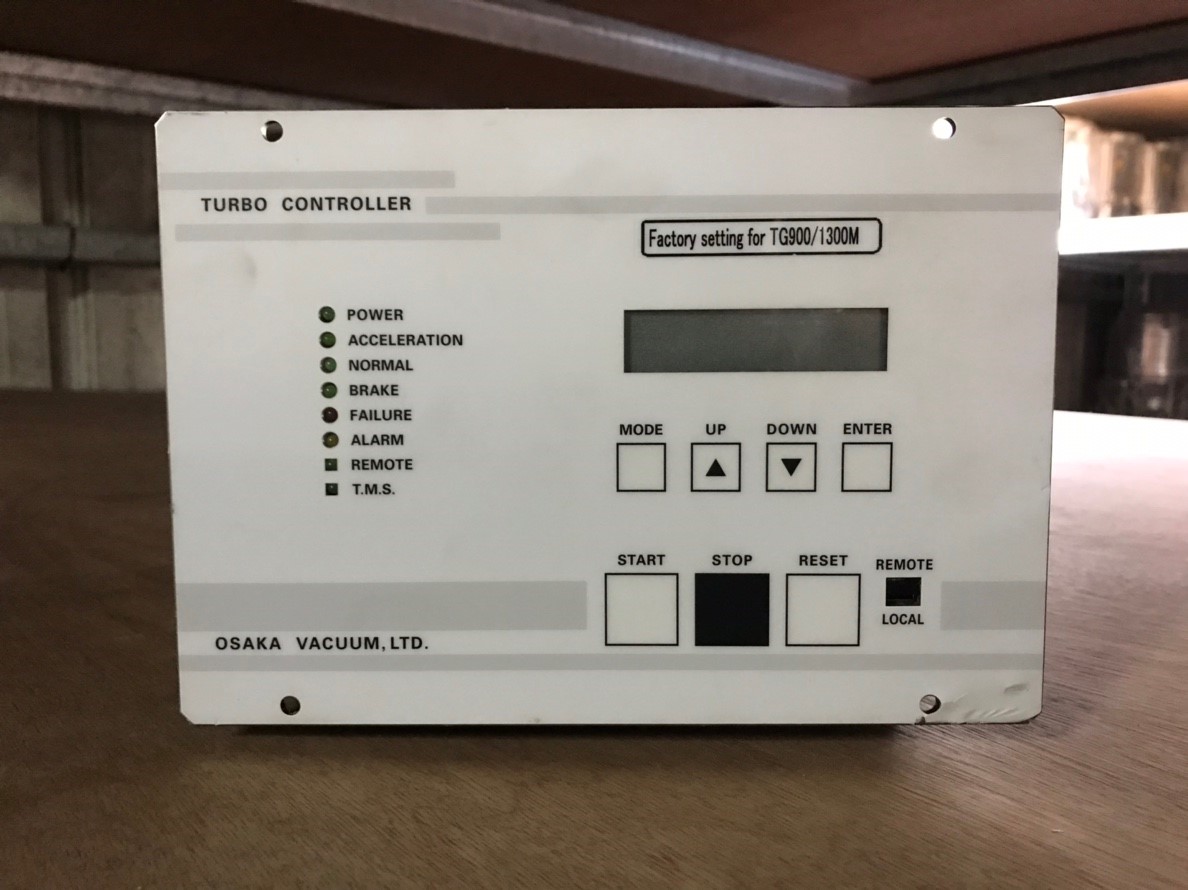OSAKA TG900 / 1300M turbo pump controller image