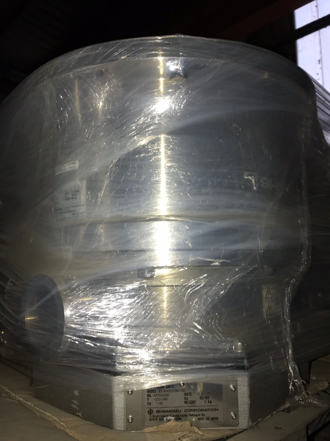 SHIMADZU EI-XH3305M turbo pump image