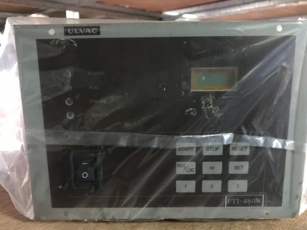 ULVAC FTI-480W turbo pump controller image