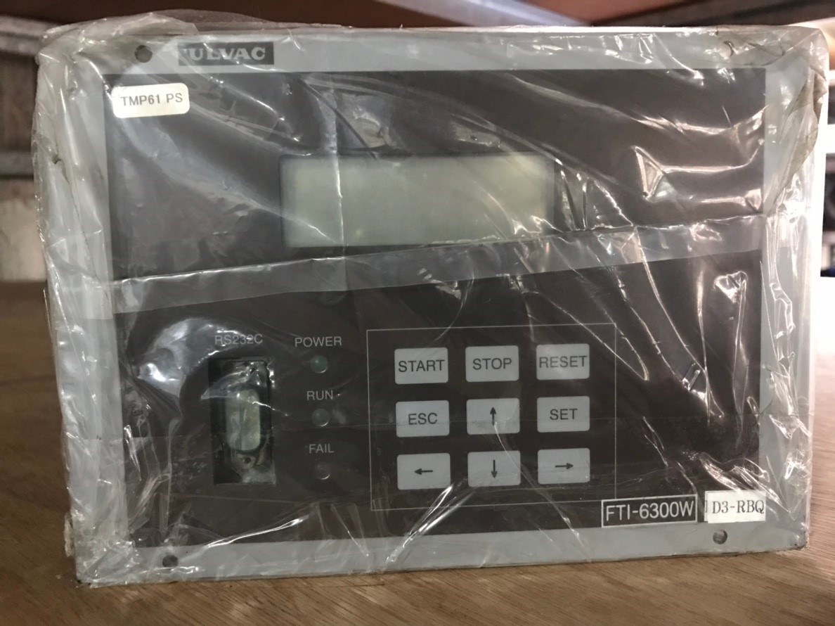 ULVAC FTI-6300W turbo pump controller image