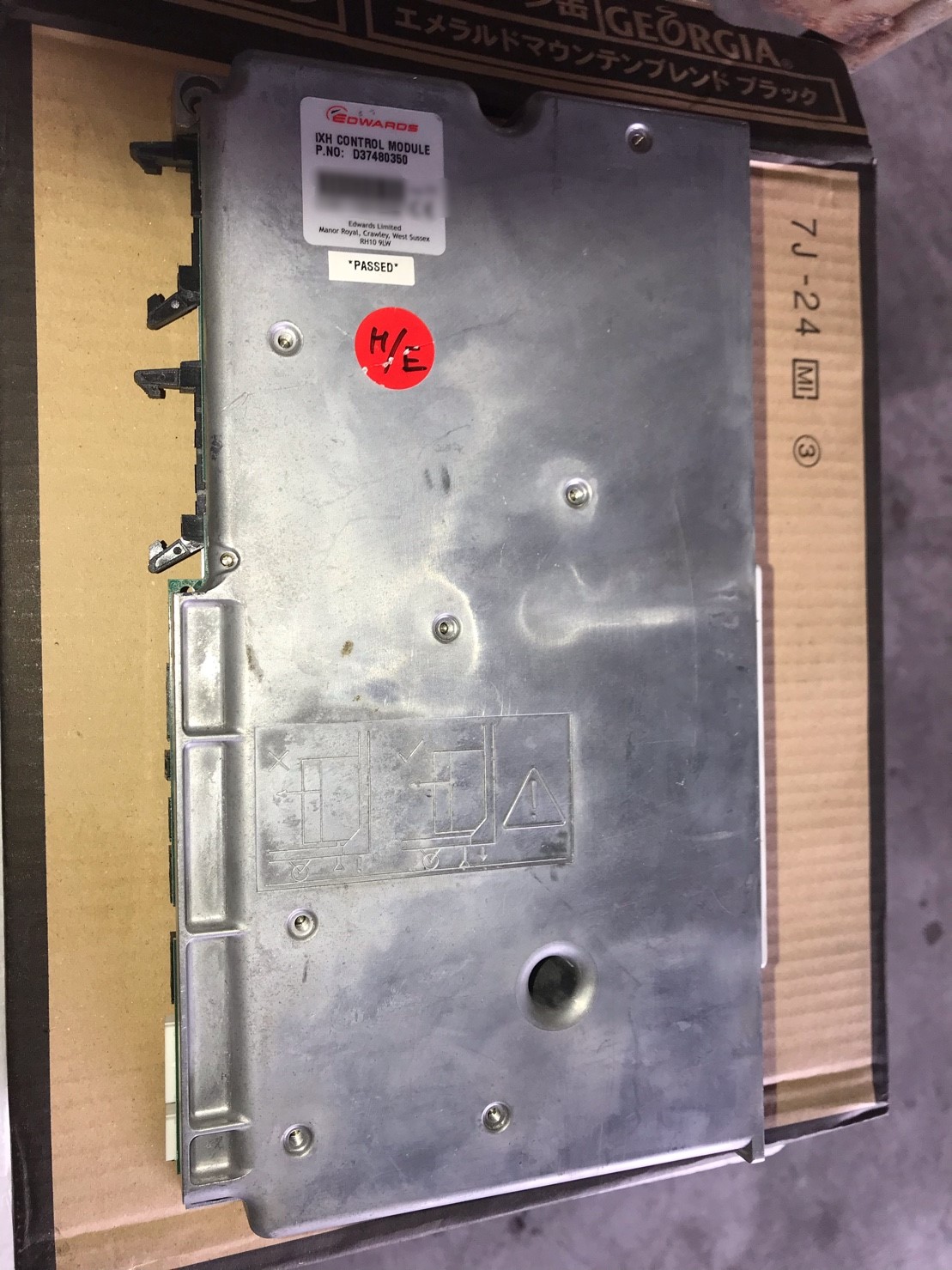EDWARDS IXH CONTROL MODULE image
