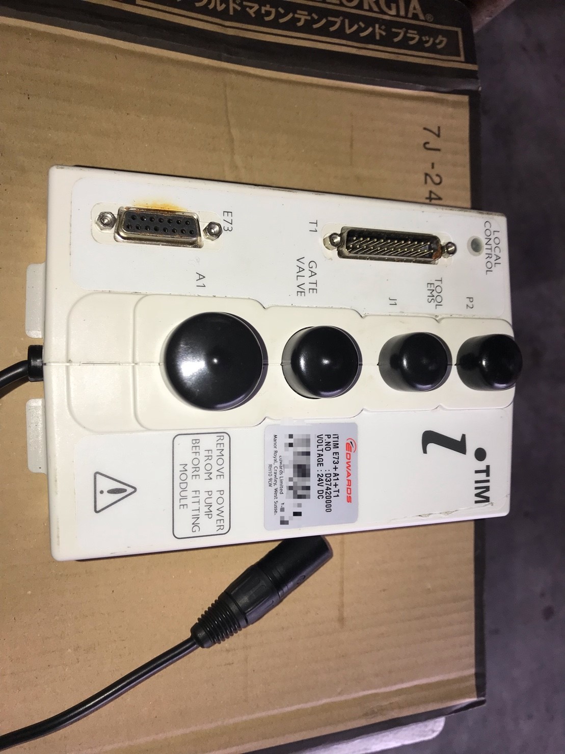 EDWARDS iTIM E73+A1+T1 D37420000 image