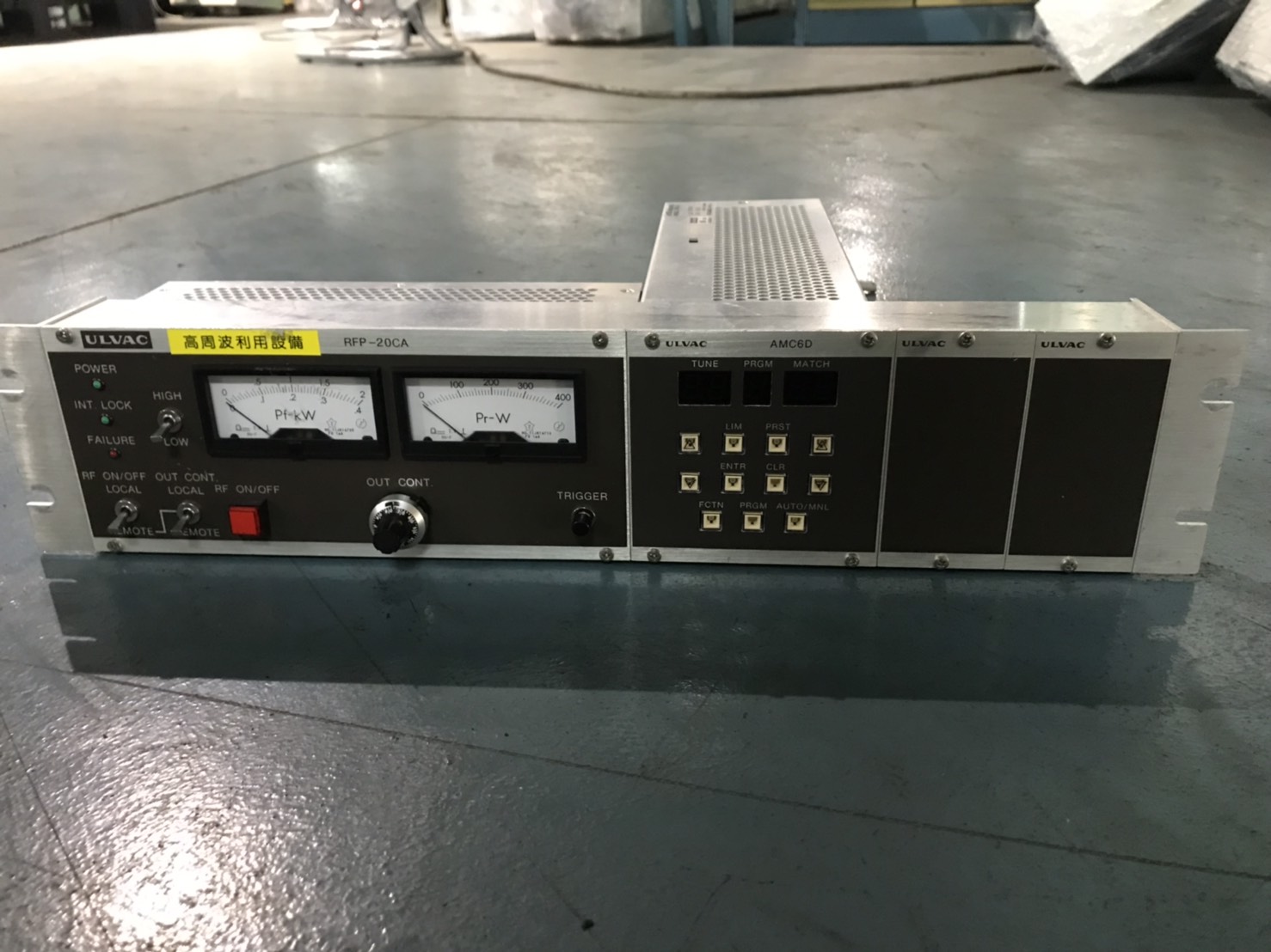 ULVAC RFP-20CA + AMC6D image