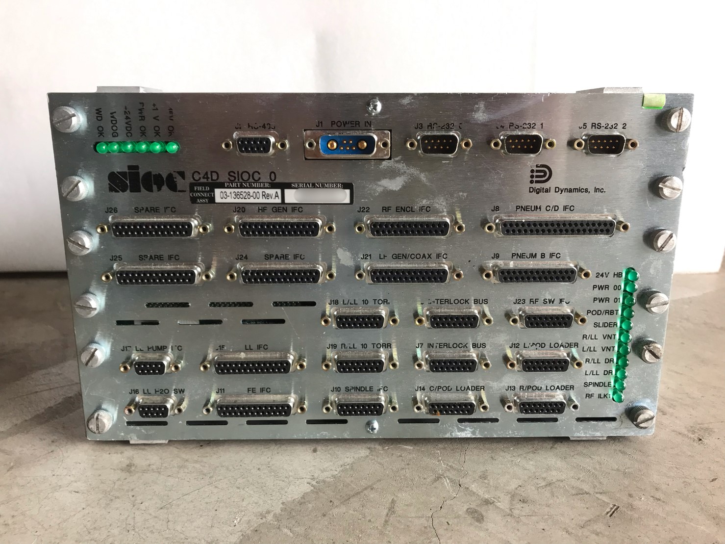 Novellus C4D SIOC 0 Module 03-136528-00 Rev.A image