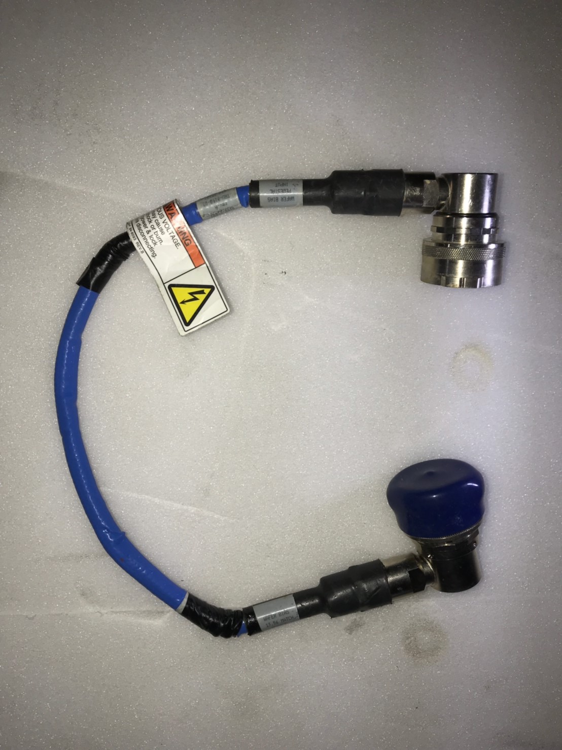APPLIED MATERIALS RF CABLE ASSY. SQ RIGHT ANGLE W INTERLOCK 0150-21692 image