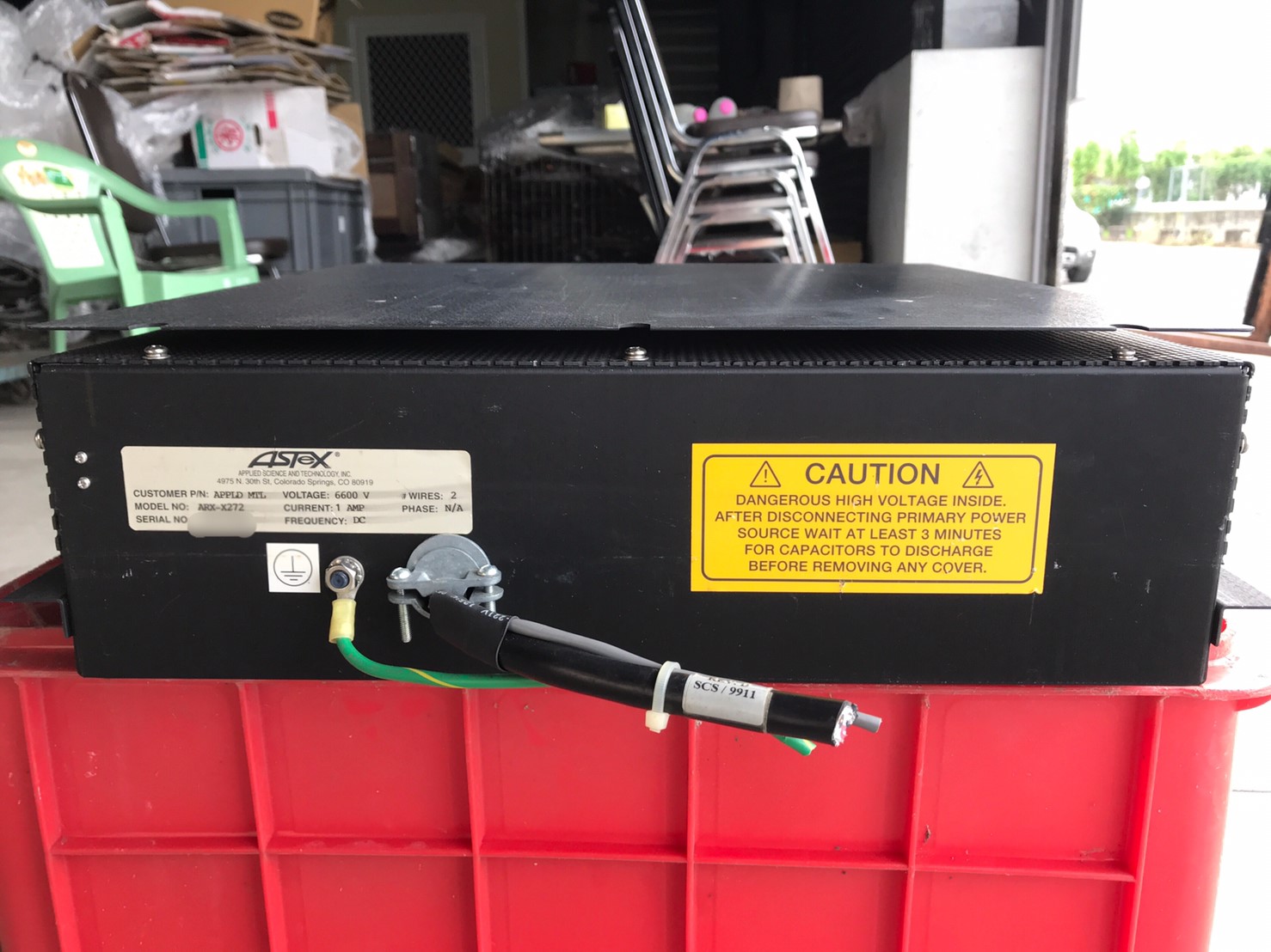 Applied Materials ASTEX ARX-X272 6600V 1A DC image