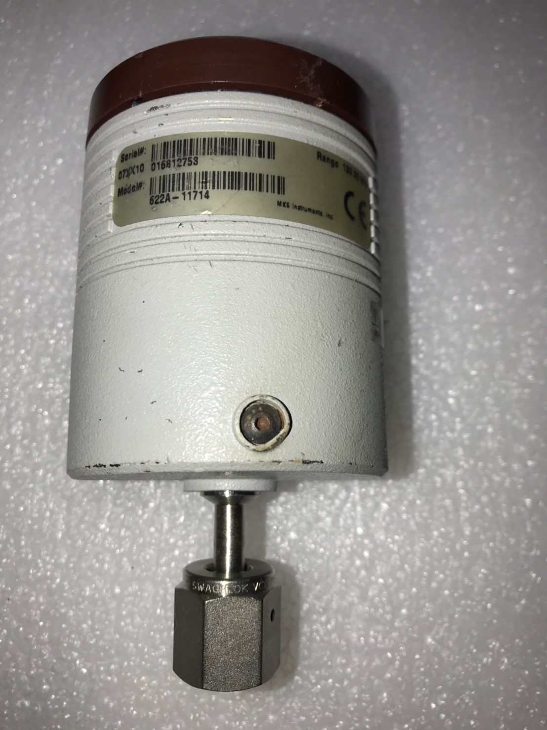 MKS Pressure Transducer 622A-11714 133.32kPa image