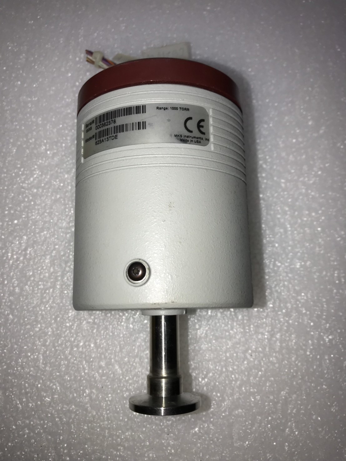 MKS Pressure Transducer 623A13TDE 1000Torr image