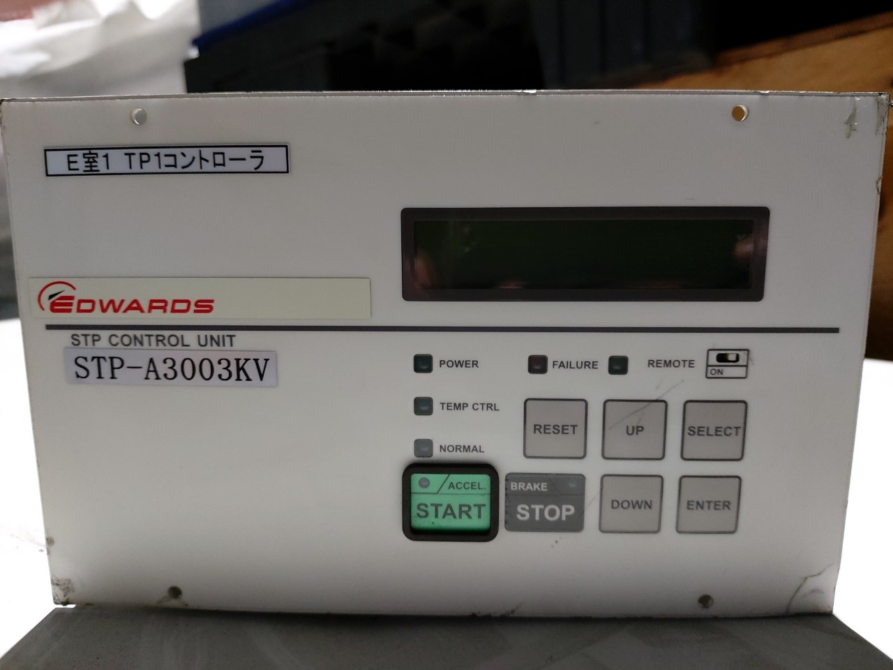 EDWARDS STP-A3003KV turbo pump controllers image
