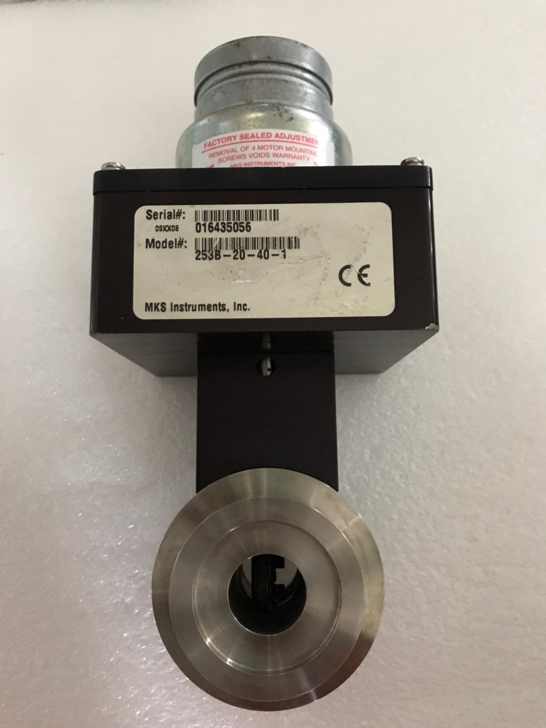 MKS Exhaust Throttle Valve 253B-20-40-1 image