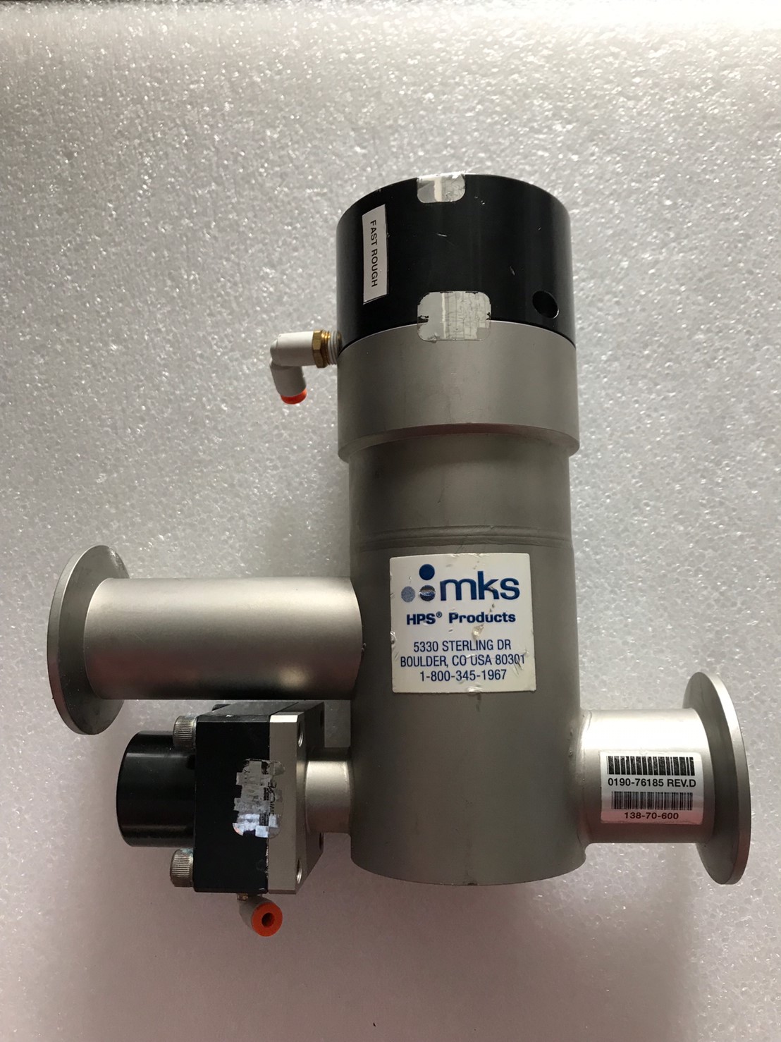 MKS L2-40-SP1 Vacuum Isolation Valve image