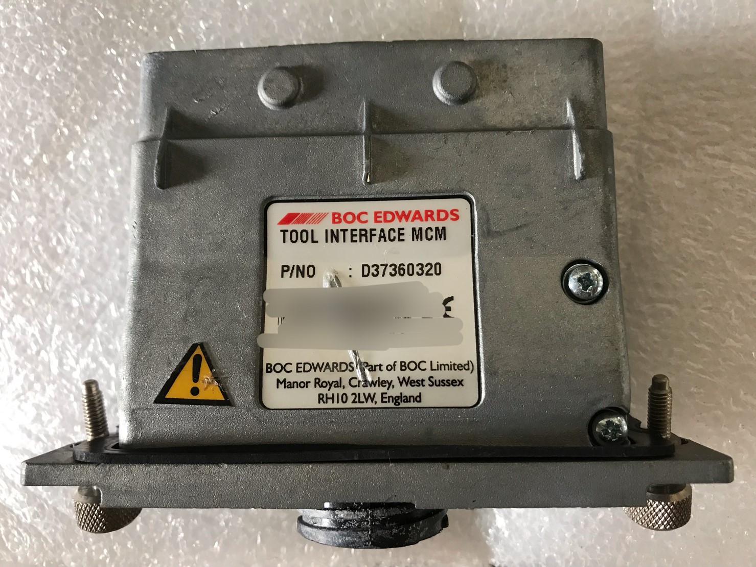 EDWARDS TOOL INTERFACE MCM D37360320 image