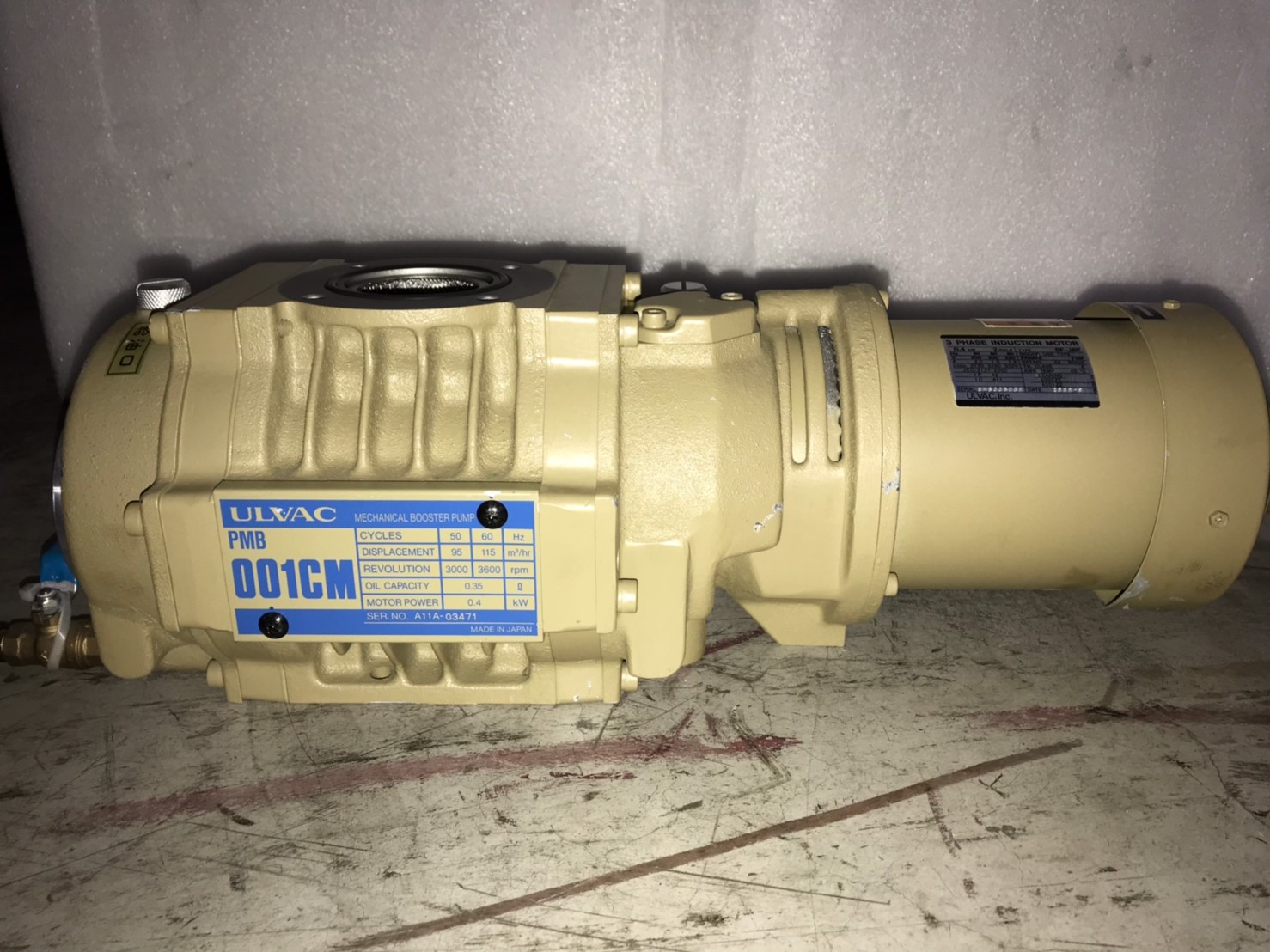 ULVAC PMB 001CM Mechanical Booster Pump image