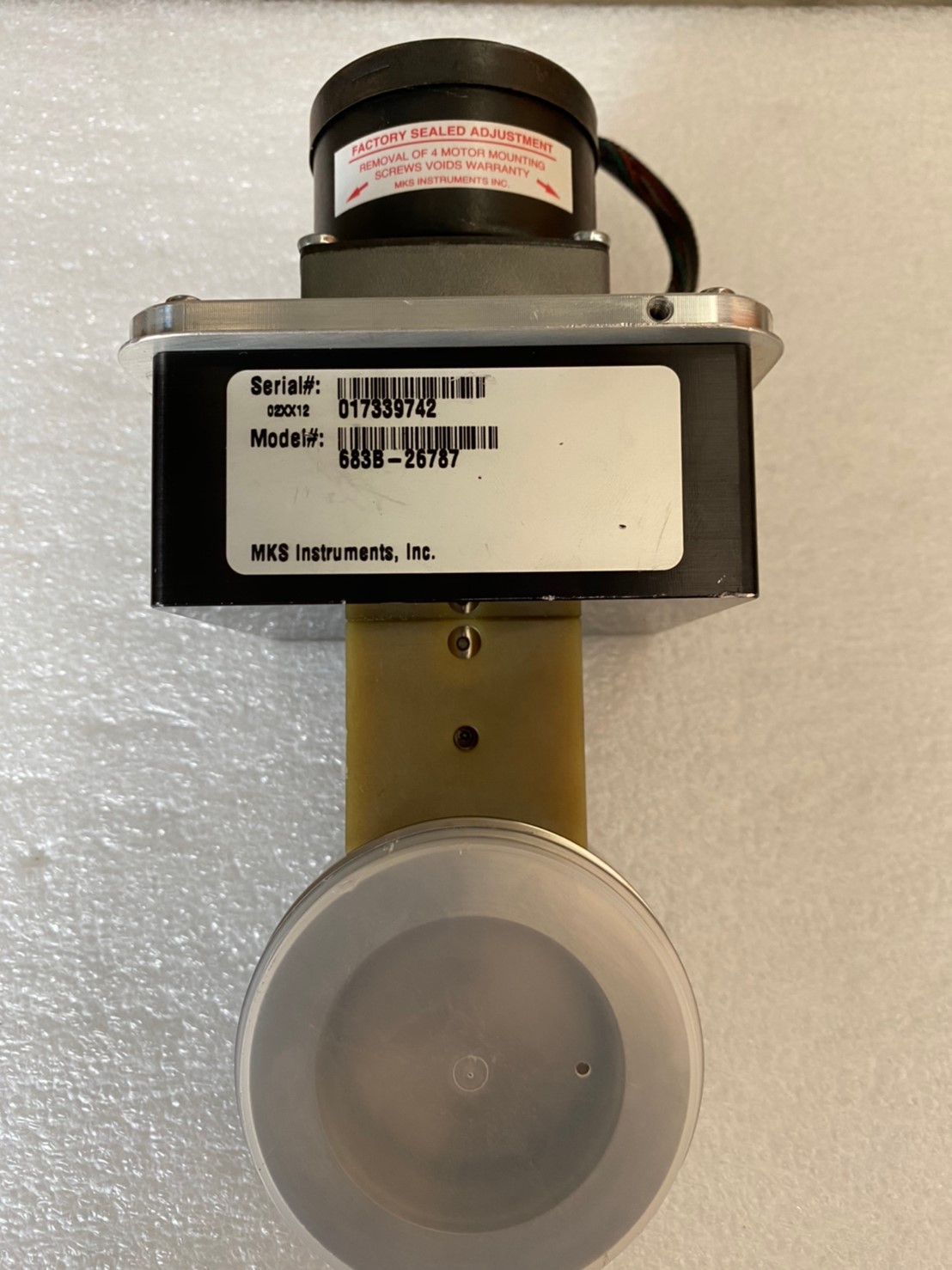 MKS 283B-26787 Exhaust Throttle Valves image