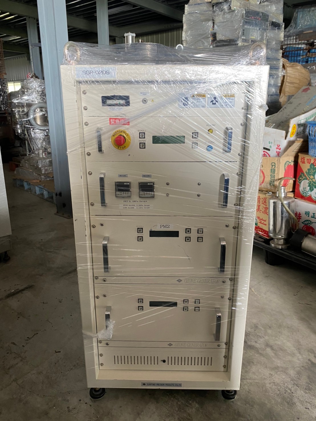 SUMITOMO SGR-02DS-111 HIGH CONCENTRATION OZONE GENERATOR image