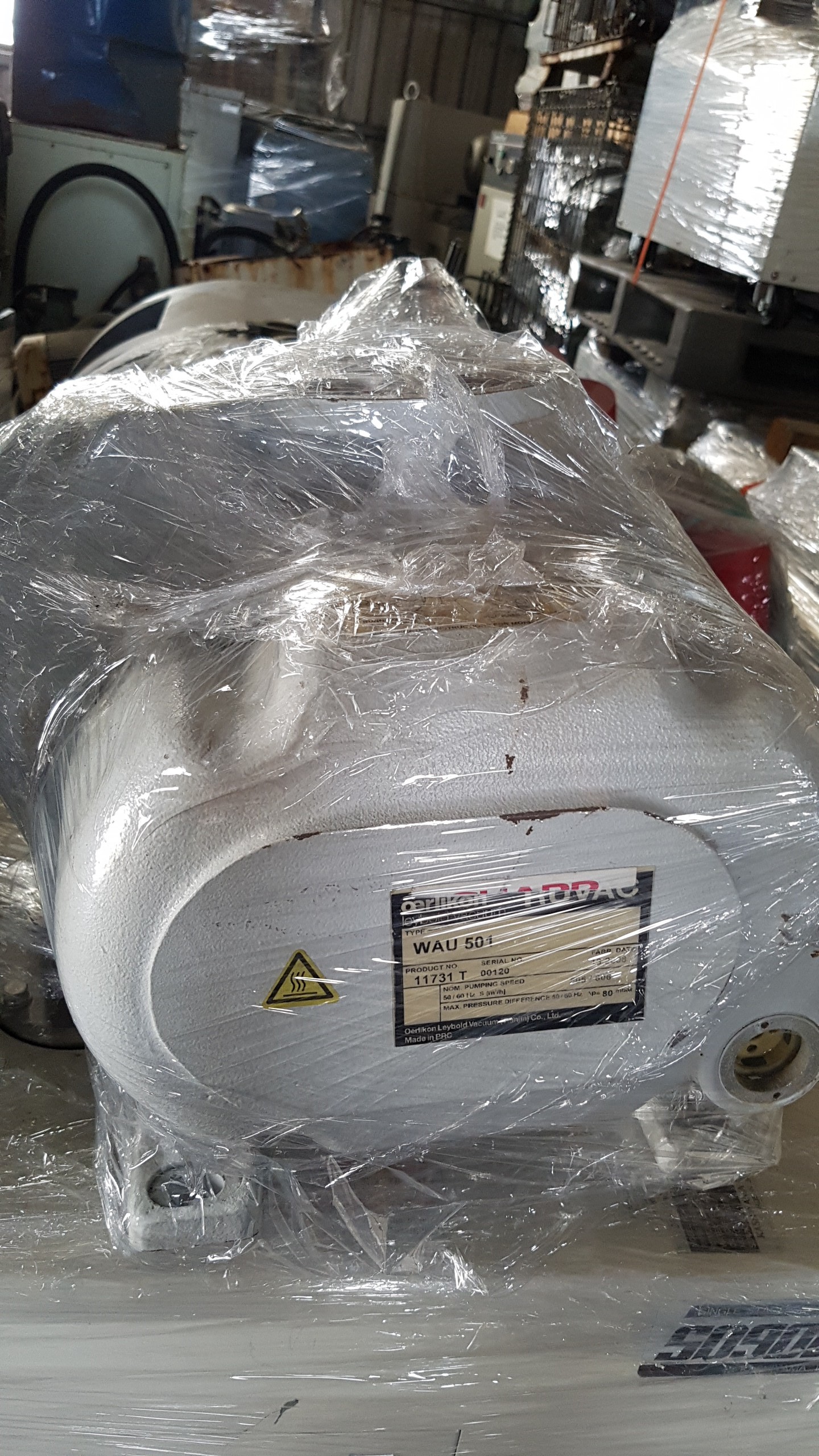 Leybold WAU 501 Mechanical Booster Pump圖片