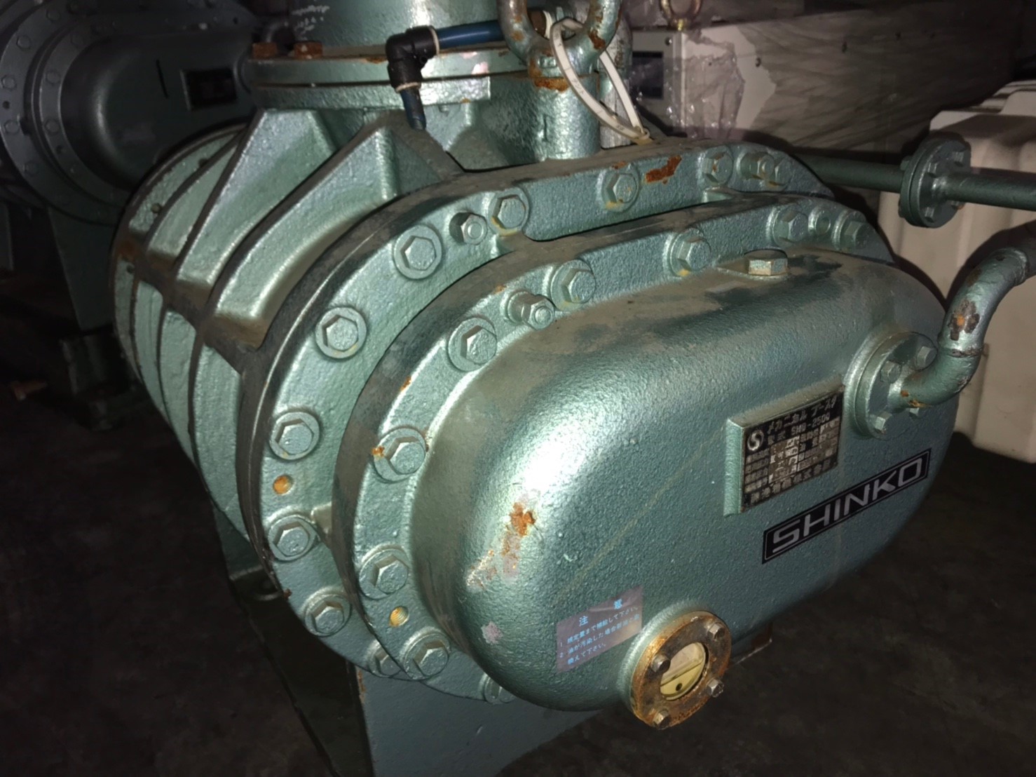SHINKO SEIKI SMB-2500 Roots Vacuum Pump圖片