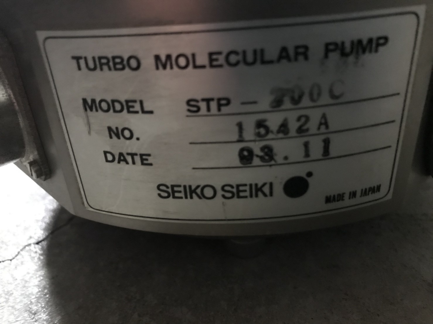 EDWARDS STP-300C Turbo Pump圖片