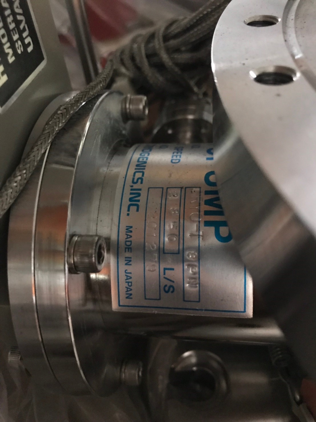 ULVAC CRYO-T8PN SUPER TRAP Waterpump圖片