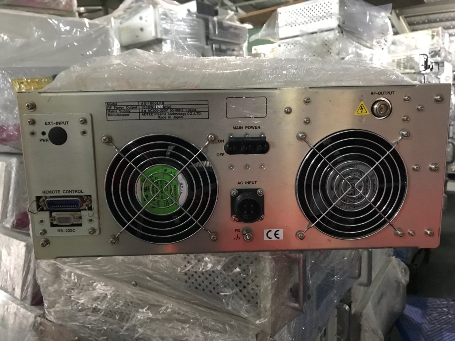 AD-TEC AX-1000LFⅢ RF Plasma Generator圖片