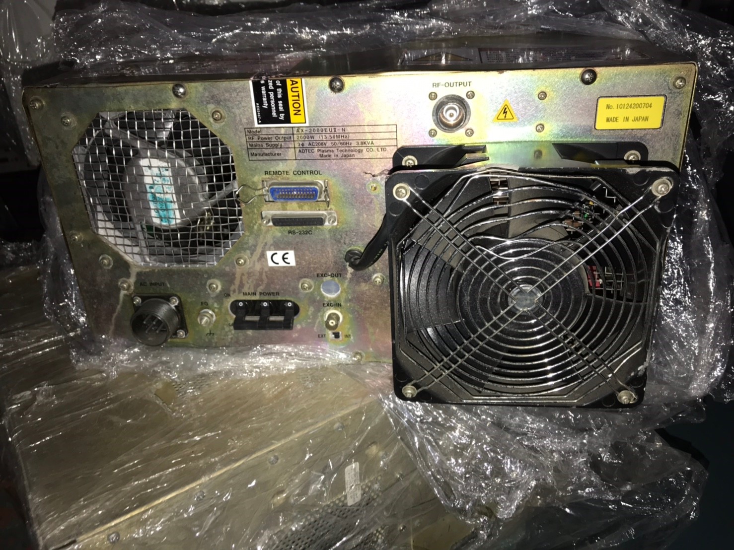 AD-TEC AX-2000EUⅡ RF Plasma Generator圖片