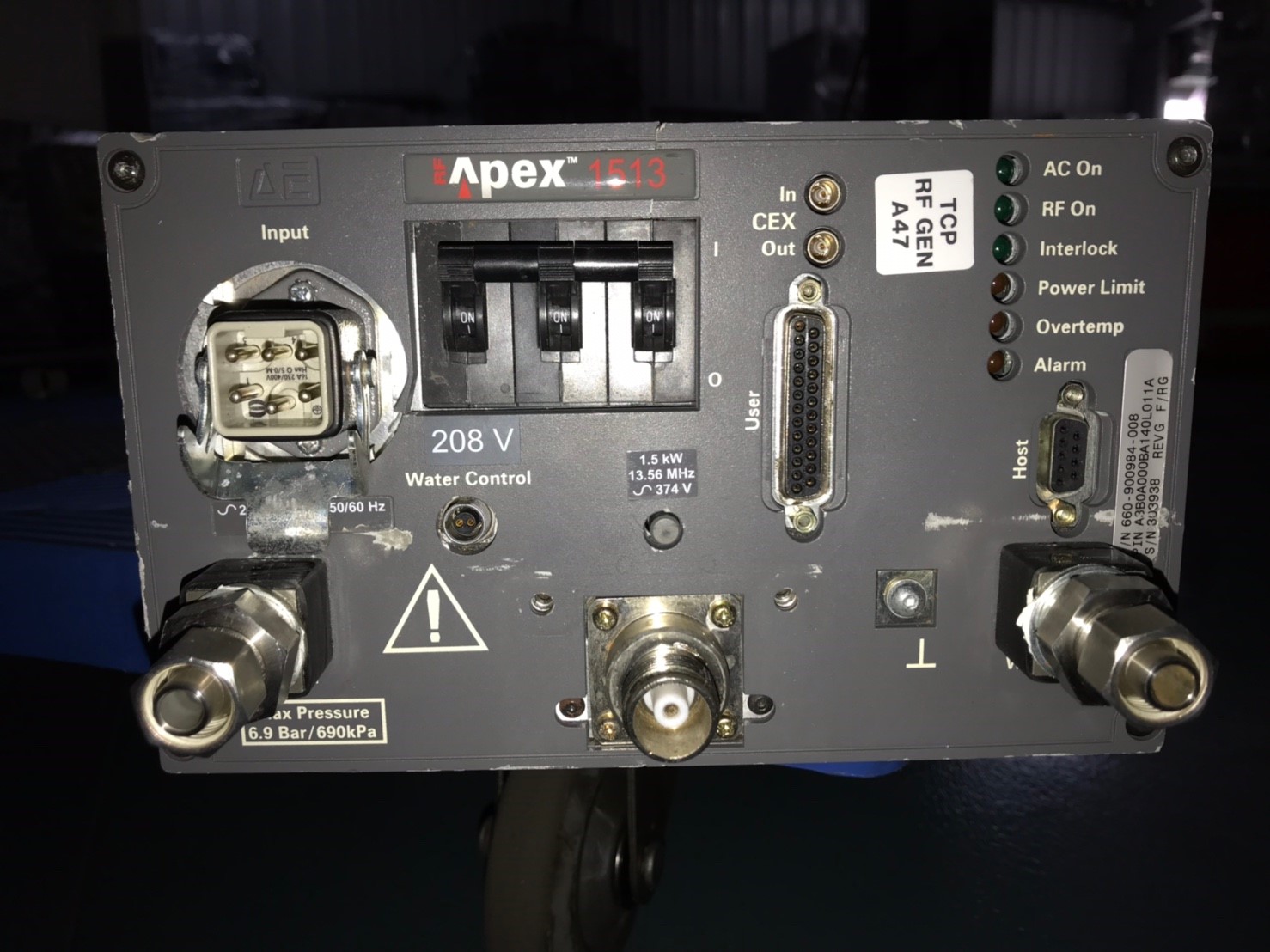 Advanced Energy AE Apex 1513 RF Generator 660-900984-008圖片