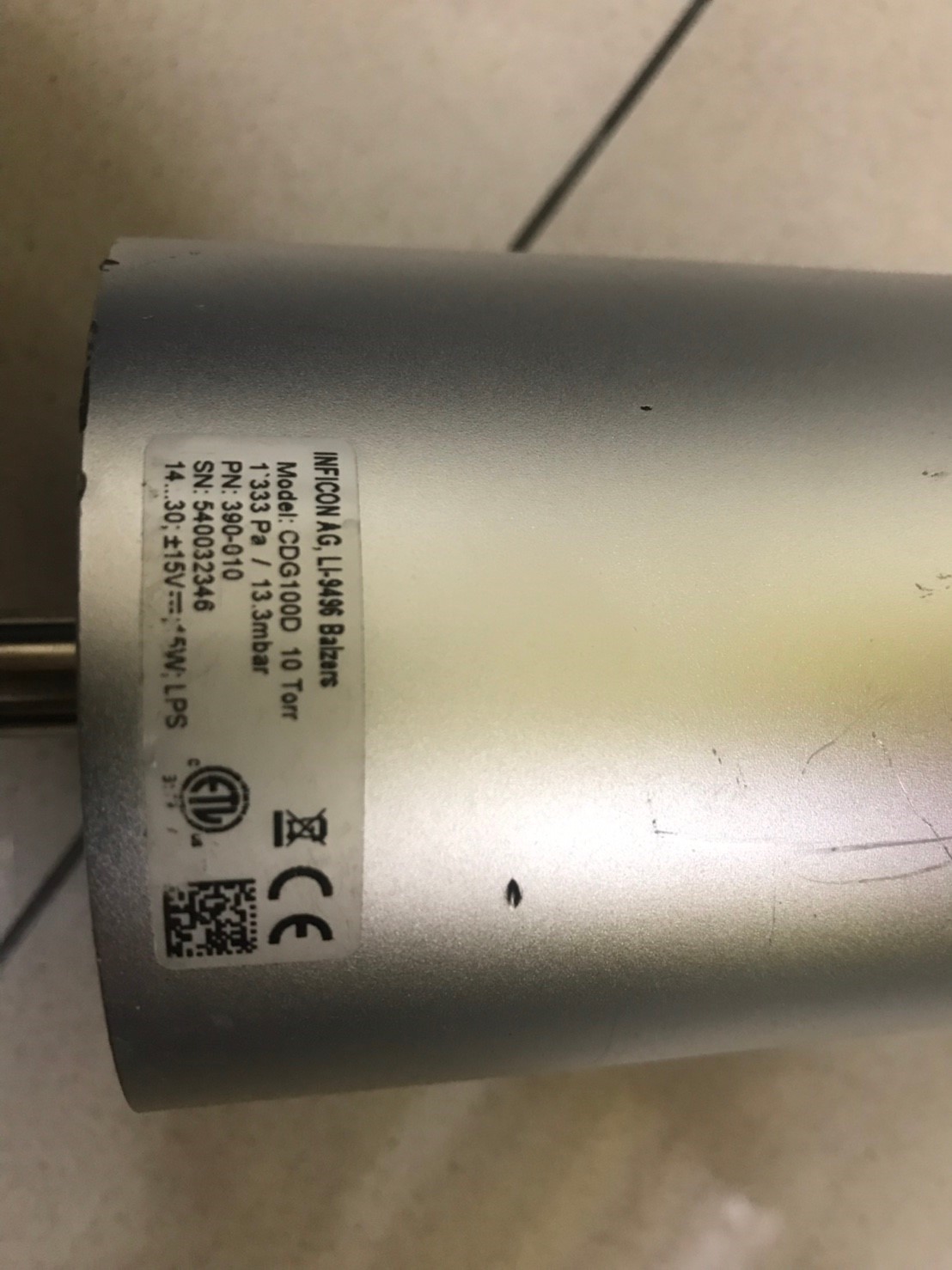 CDG100D Vacuum Gauge圖片