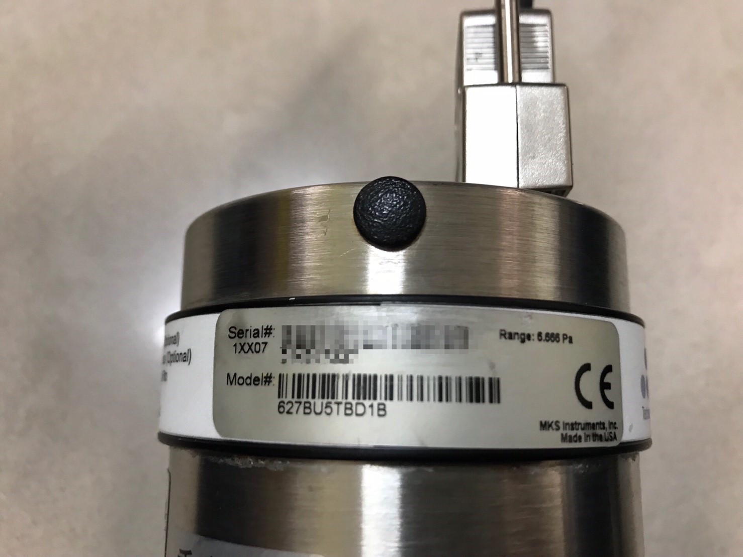 Baratron Capacitance Manometer Gauge Vacuum ( 627BU5TBD1B)圖片