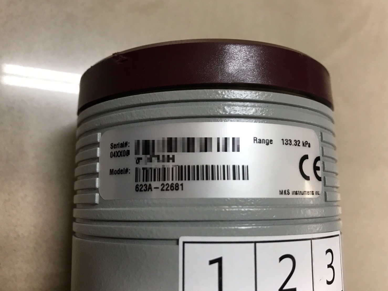 Pressure Transducer Gauge Vacuum Type 623 (623A-22681)圖片