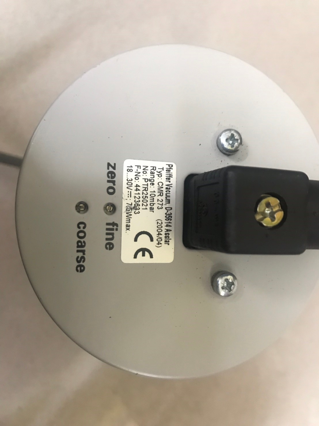 CMR 273 Vacuum Gauge圖片