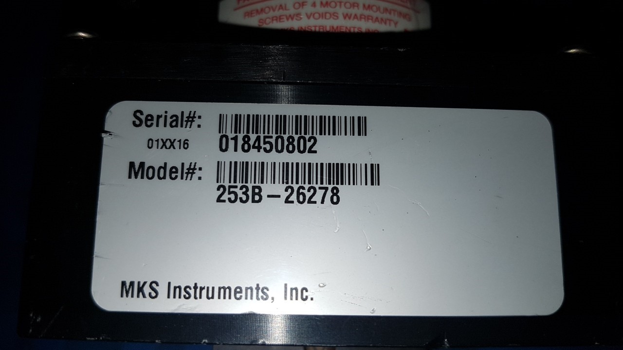 MKS Exhaust Throttle Valve 253B-26278圖片