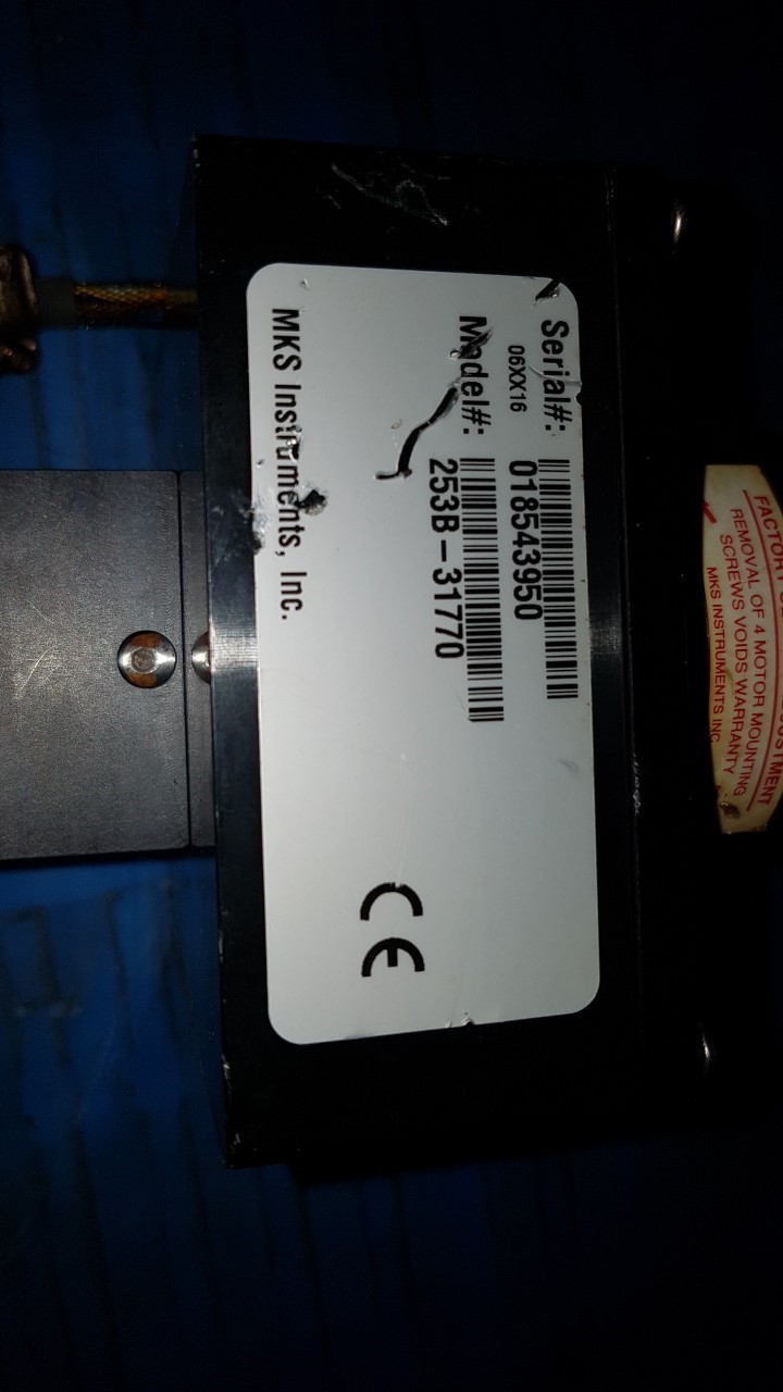 MKS Exhaust Throttle Valve 253B-31770圖片