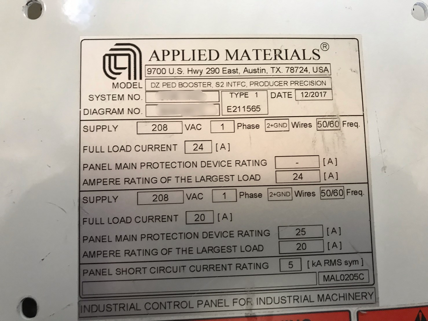 AMAT 0195-14327 DZ PED BOOSTER，S2 INTFC，PRODUCE R PRECISION圖片