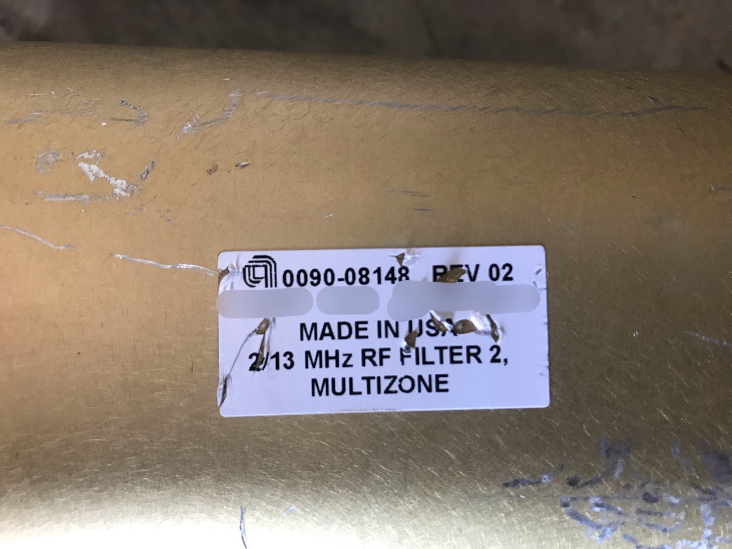 AMAT OUTER RF FILTER 0090-08148 REV.2圖片