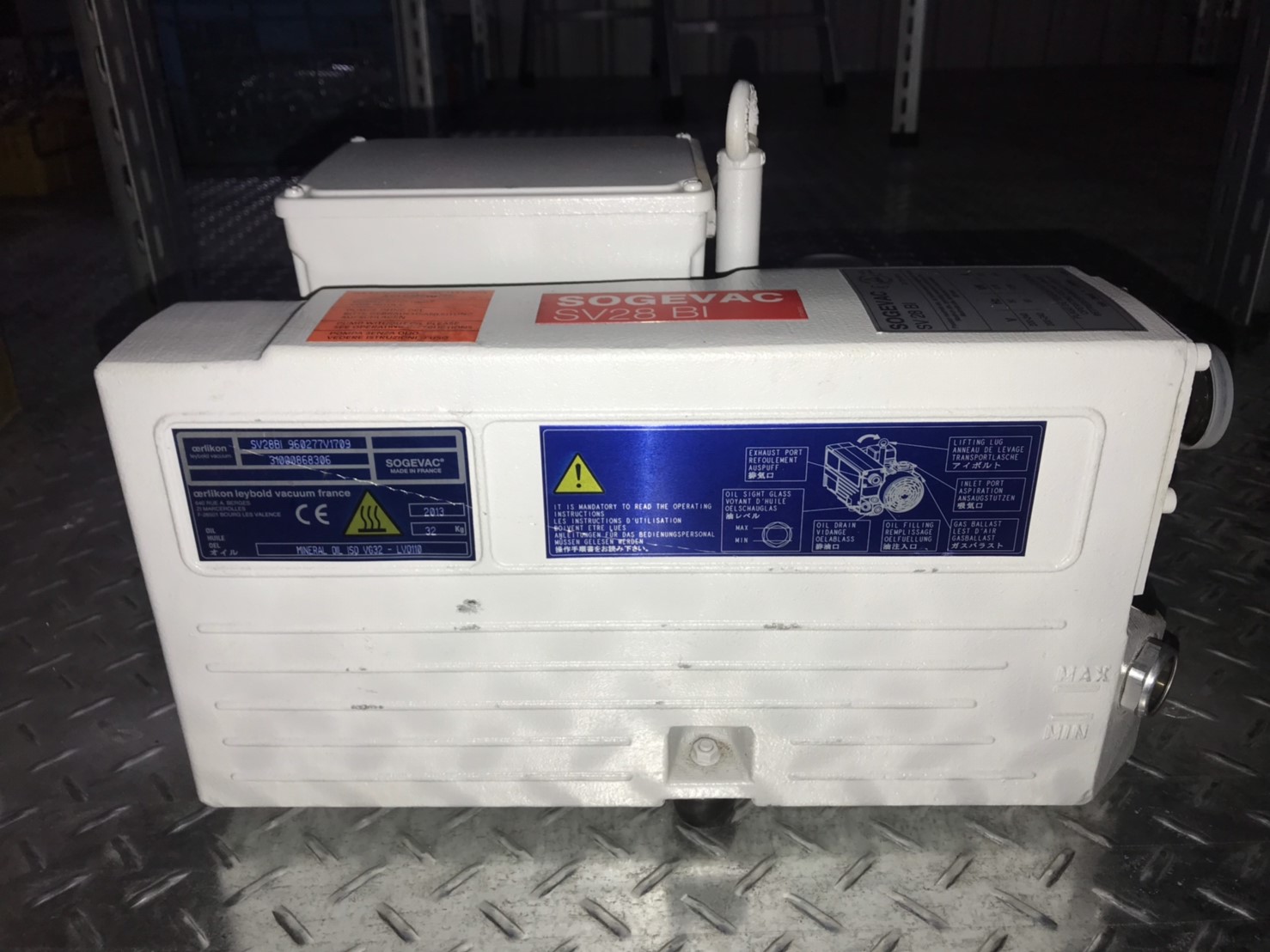 Leybold Sogevac SV28 BI Rotary vane pump圖片