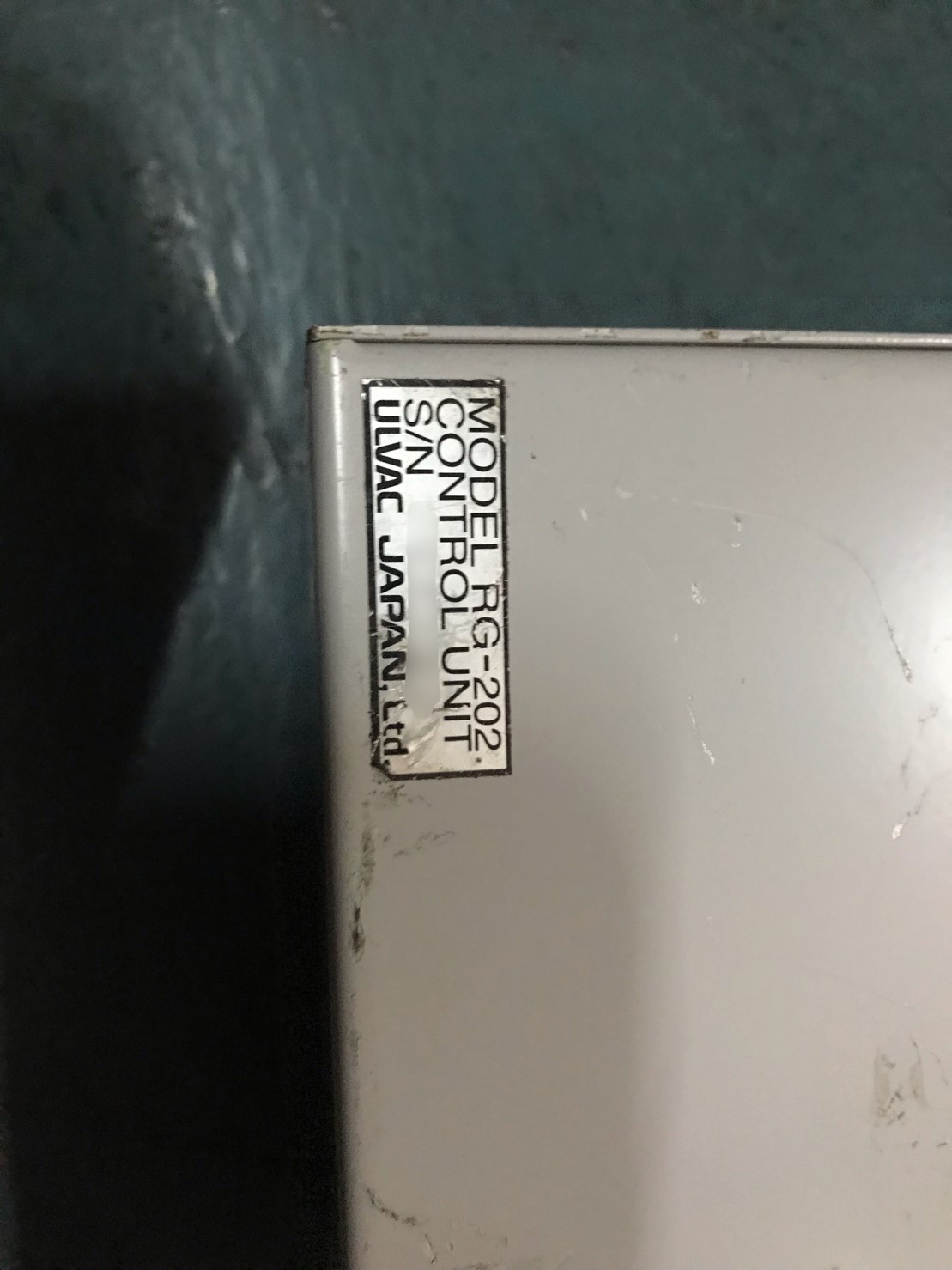 ULVAC RG-202 Residual Gas Analyzer Control Unit圖片