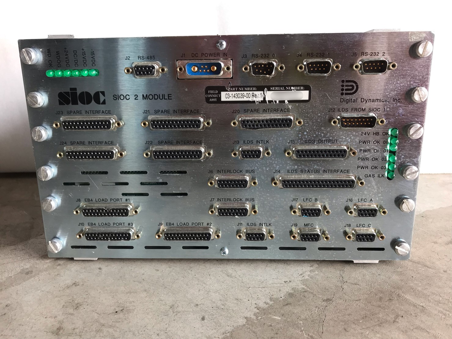 Novellus SIOC 2 Module 03-143089-00 Rev.1圖片