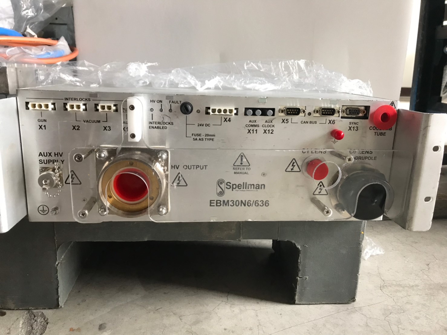 Spellman EBM30N6636 Triode Supply for Electron Beam Columns圖片