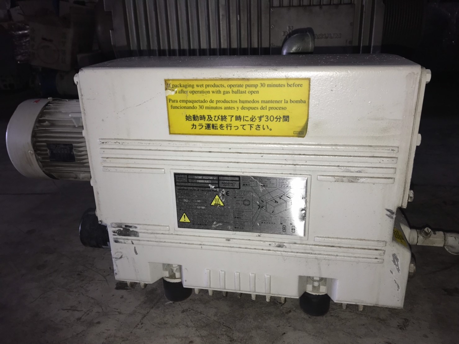 Leybold Sogevac SV200 Rotary vane pump圖片