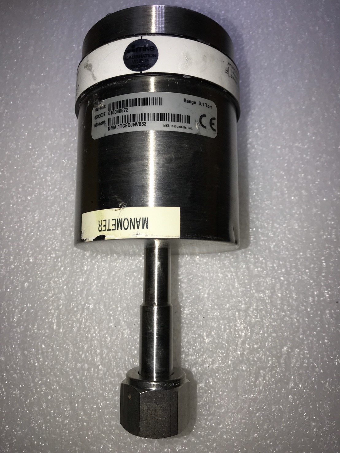 MKS Baratron Capacitance Manometer DMA.1TCEDJNV633 0.1Torr圖片