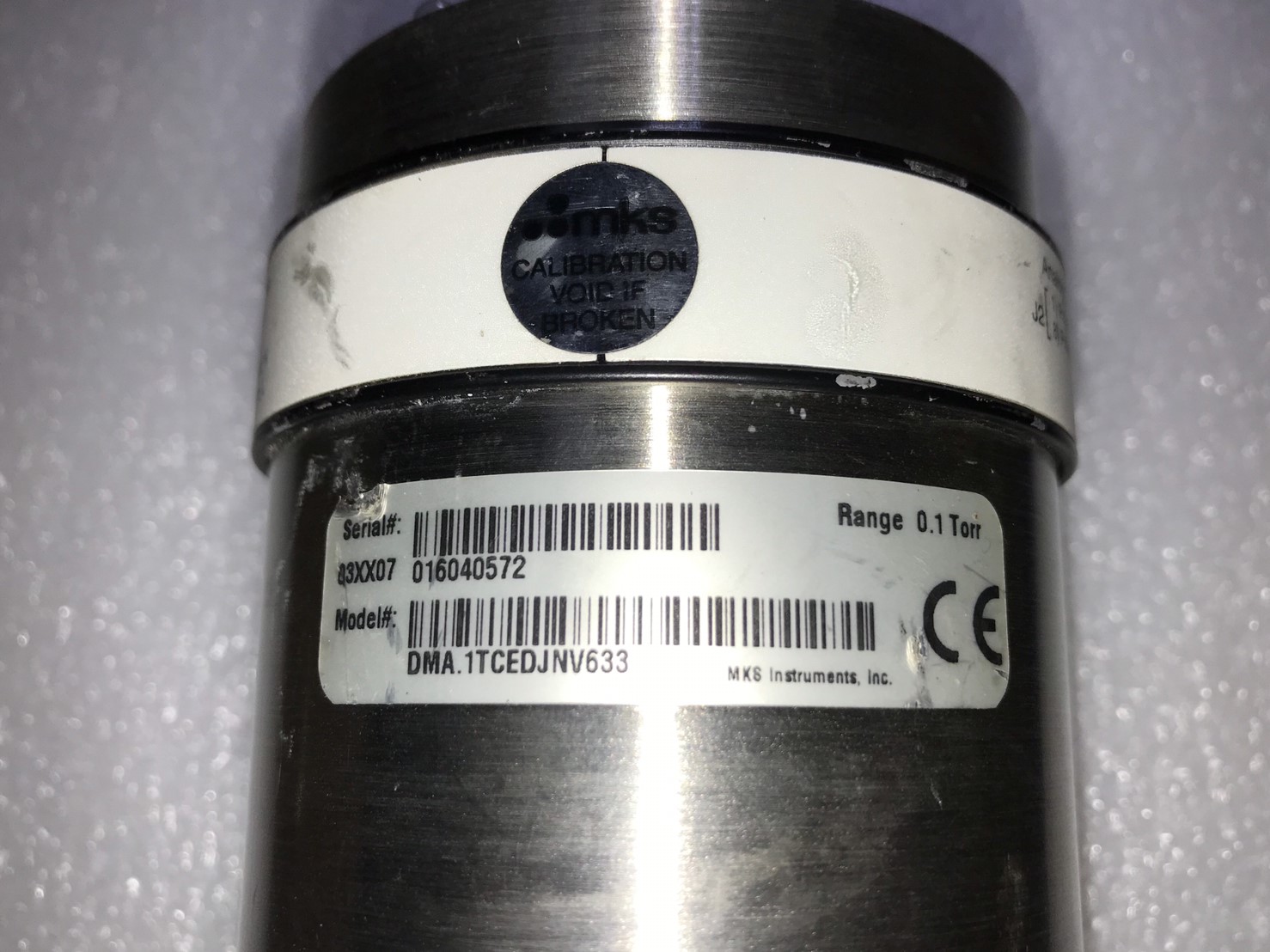 MKS Baratron Capacitance Manometer DMA.1TCEDJNV633 0.1Torr圖片