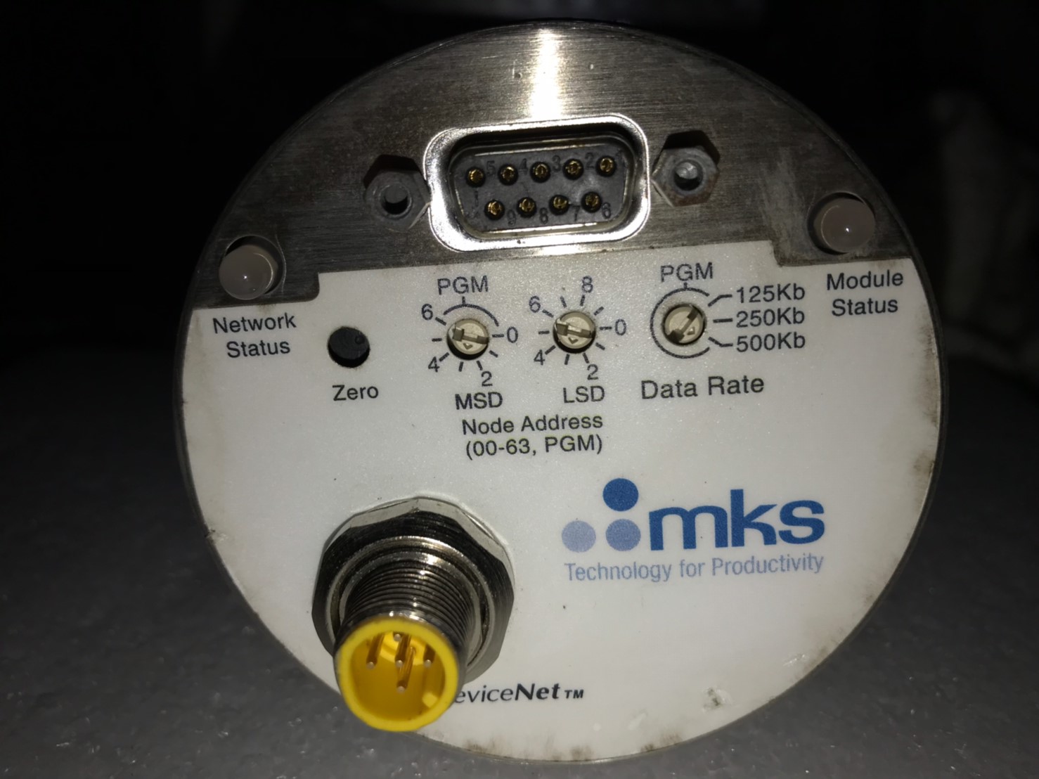 MKS Baratron Capacitance Manometer DMB-28768 1000Torr圖片