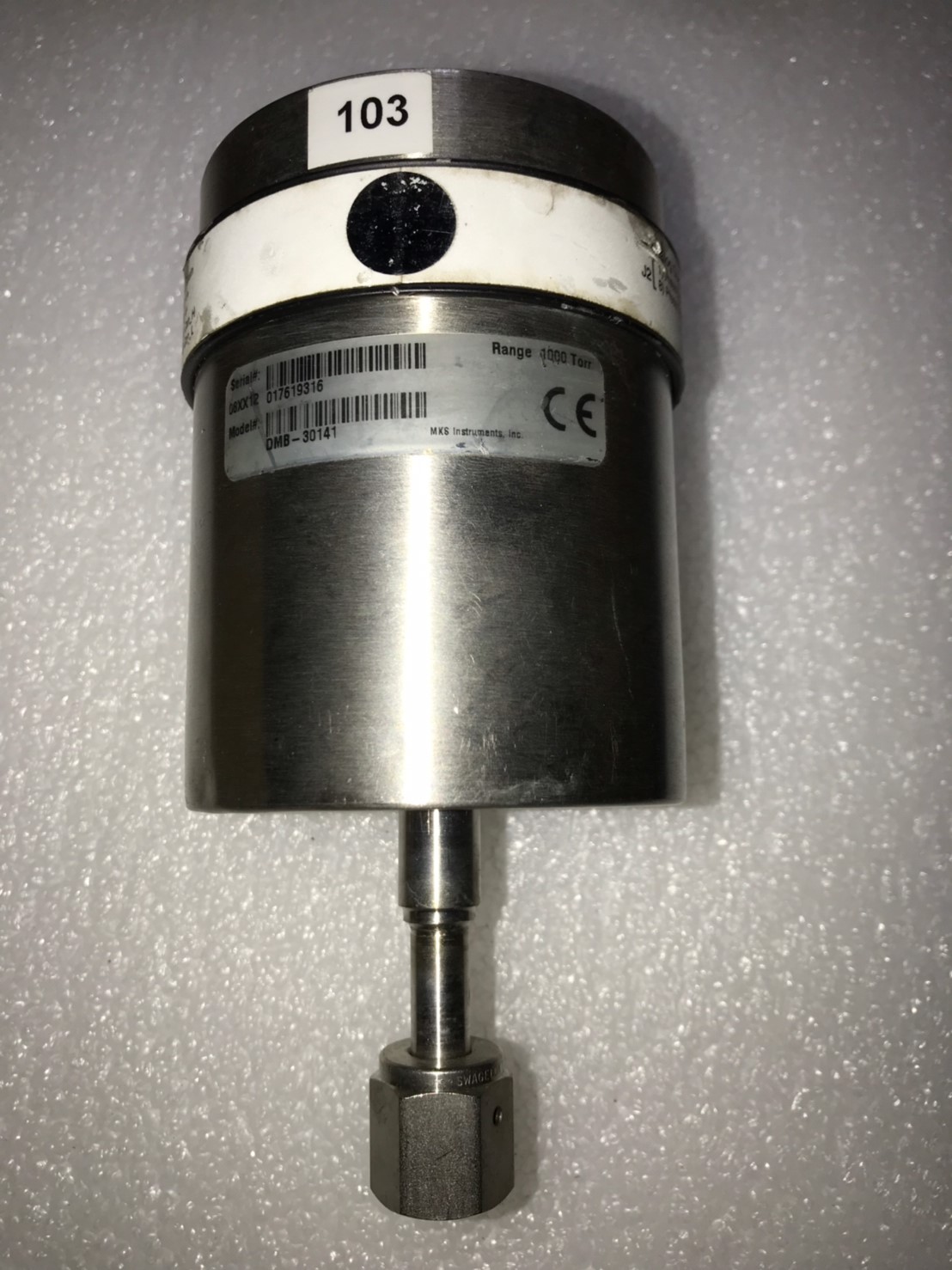 MKS Baratron Capacitance Manometer DMB-30141 1000Torr圖片