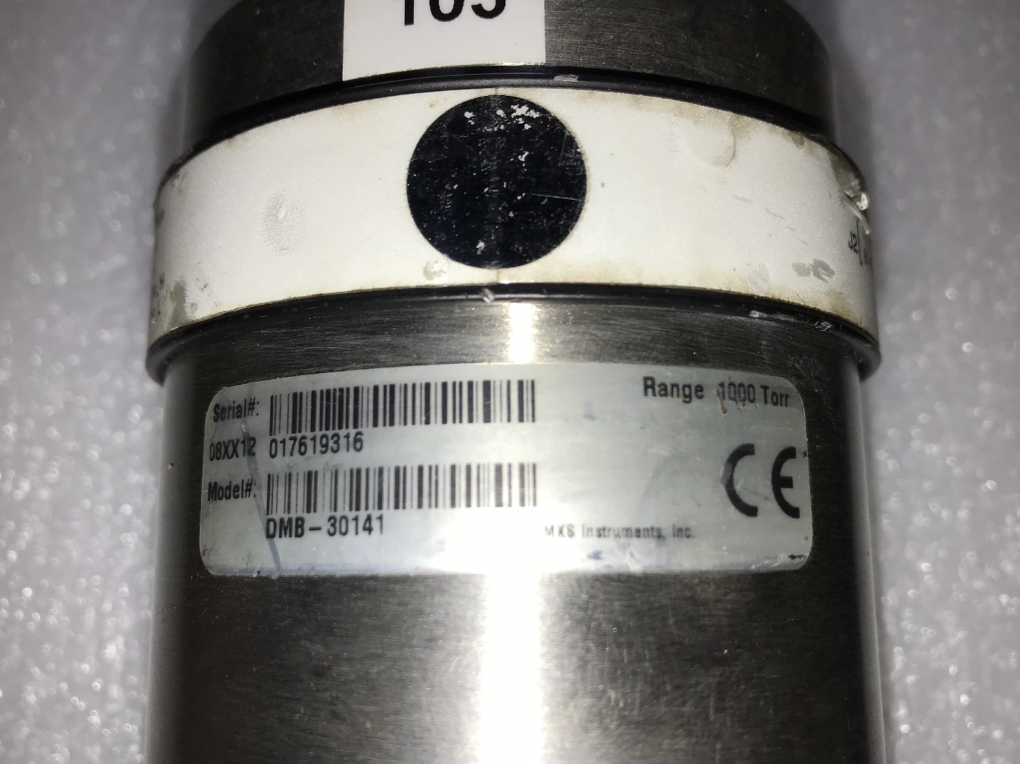 MKS Baratron Capacitance Manometer DMB-30141 1000Torr圖片