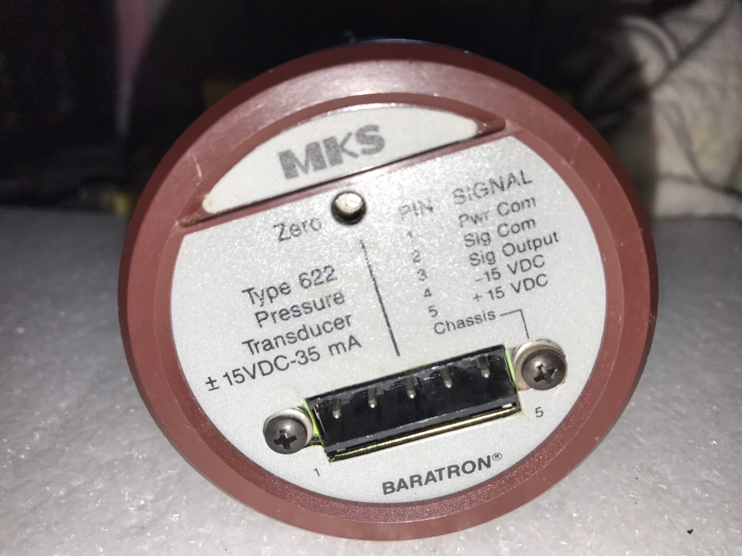 MKS Pressure Transducer 622A11TBE 10Pa圖片