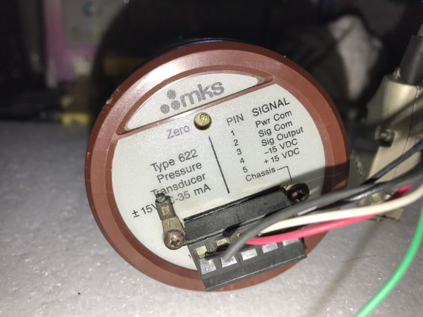 MKS Pressure Transducer 622A13TBE 133.32kPa圖片