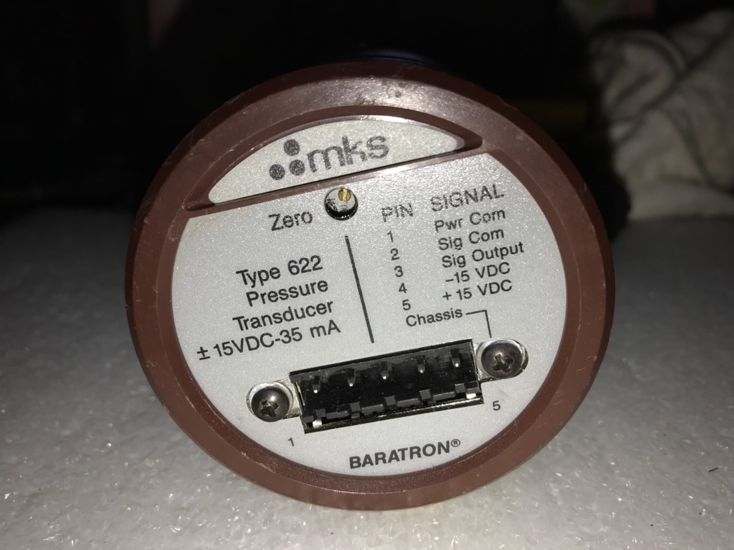 MKS Pressure Transducer 622A-11714 133.32kPa圖片