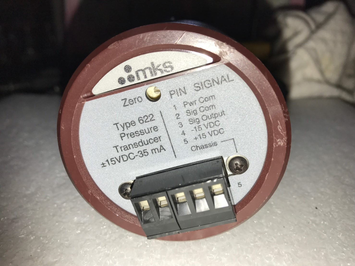 MKS Pressure Transducer 622B21TBE 2.666kPa圖片