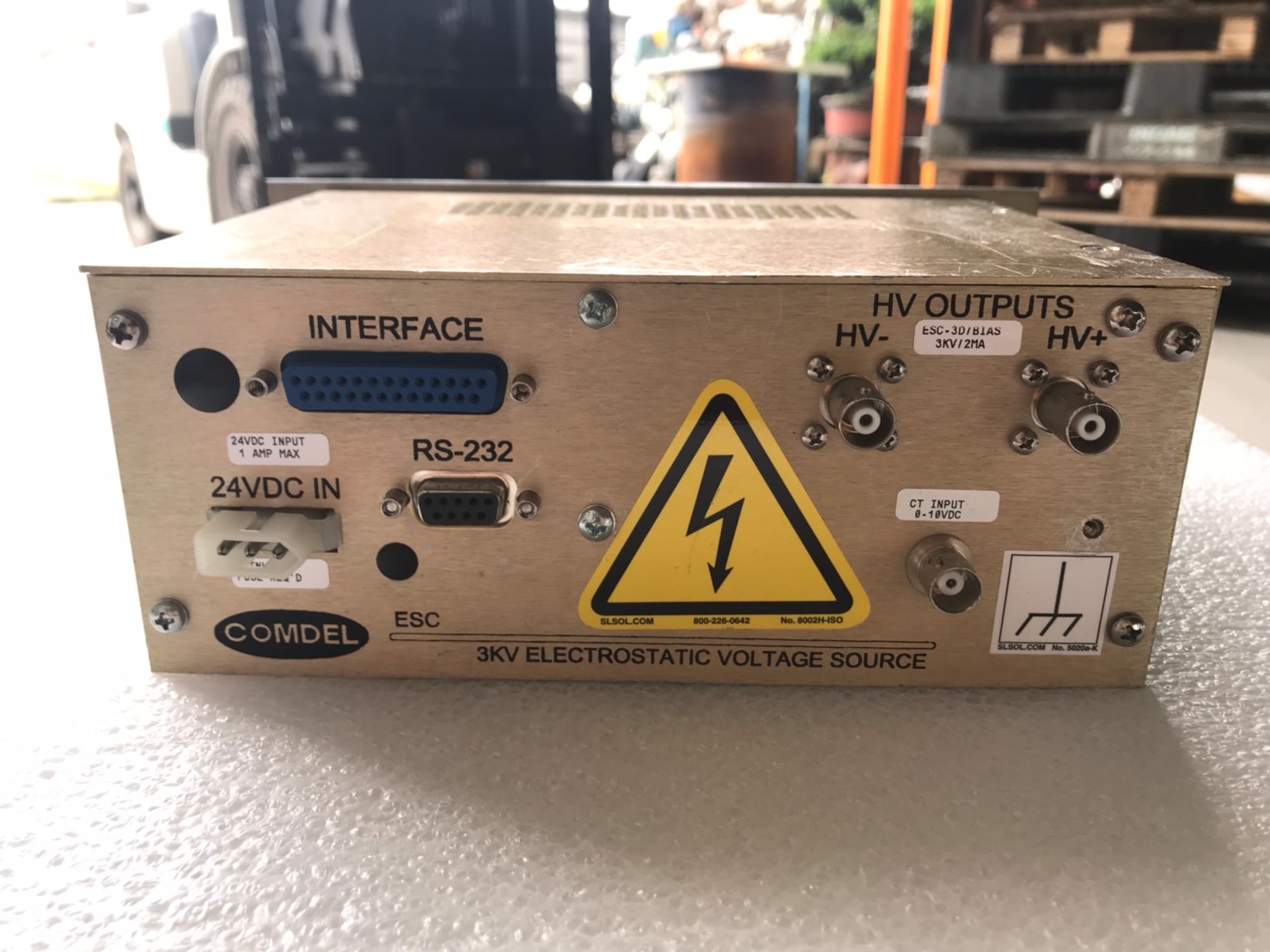 COMDEL ESC-3 3KV ELECTROSTATIC VOLTAGE SOURCE圖片